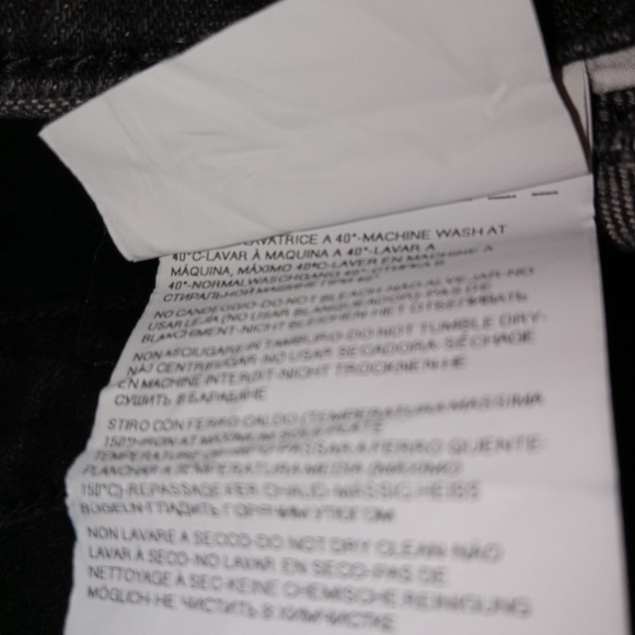 Women's Armani Collezioni Black Mid Rise Bootcut Jeans 8 - Picture 12 of 14